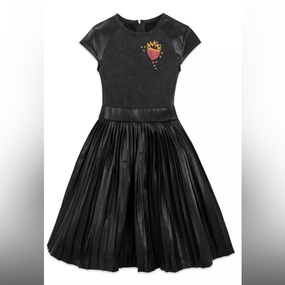 Descendants 3 Faux Leather Dress, size 5/6